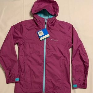Columbia Omni-tech jacket lightweight hood zips